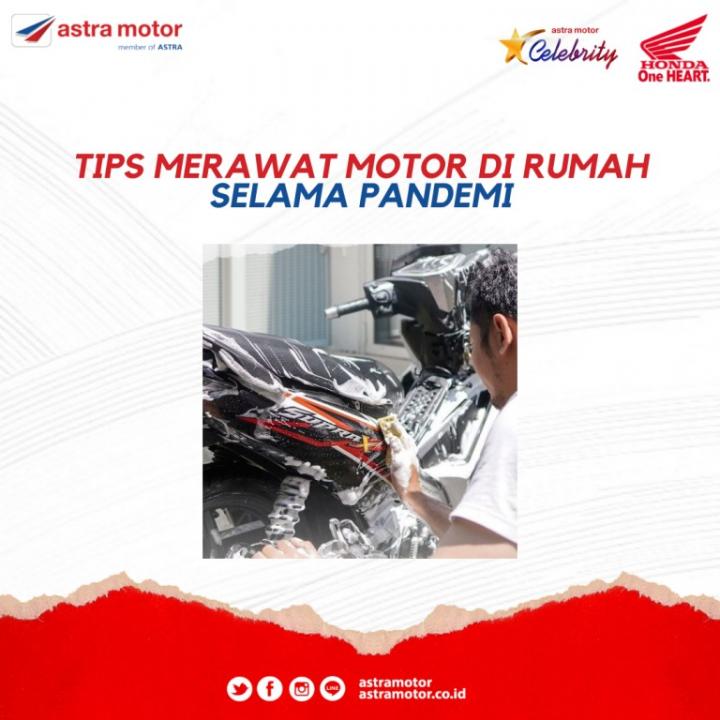 Tips Merawat Motor Di Rumah Selama Pandemi